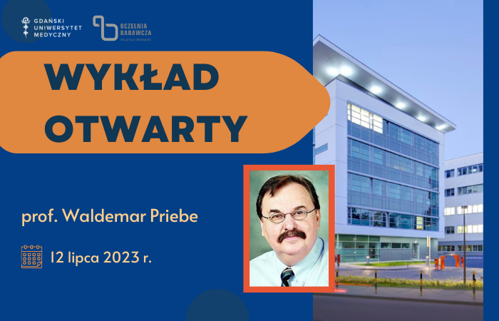 Profesor Waldemar Priebe – wykład otwarty